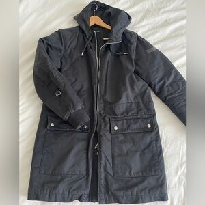 Diesel men’s winter parka jacket black M